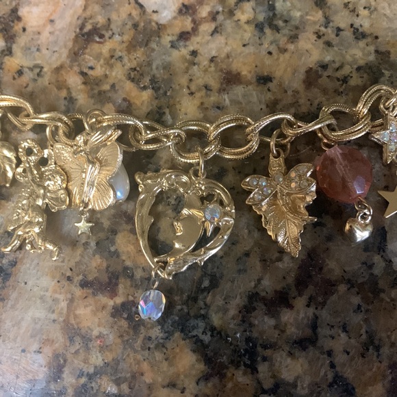 Kirks Folly charm bracelet - Picture 3 of 5